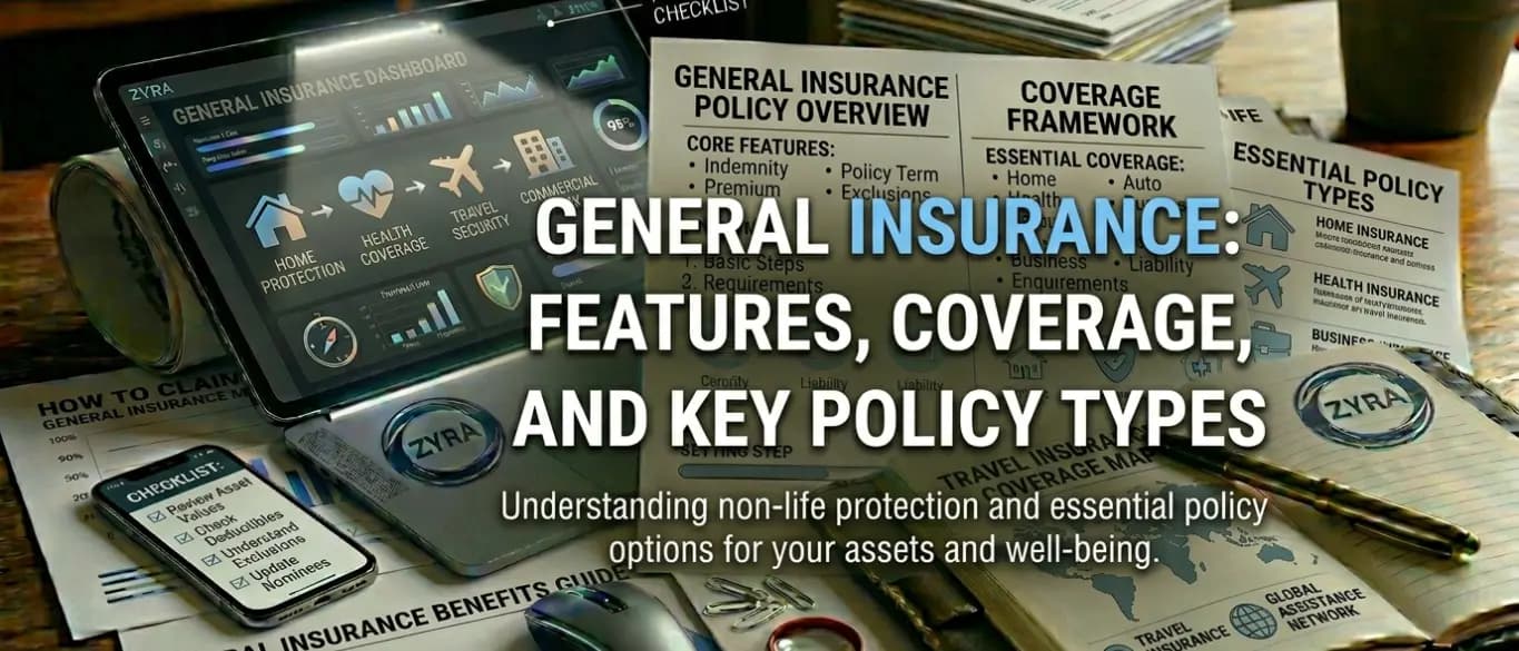 General Insurance: Features, Coverage, and Key Policy Types