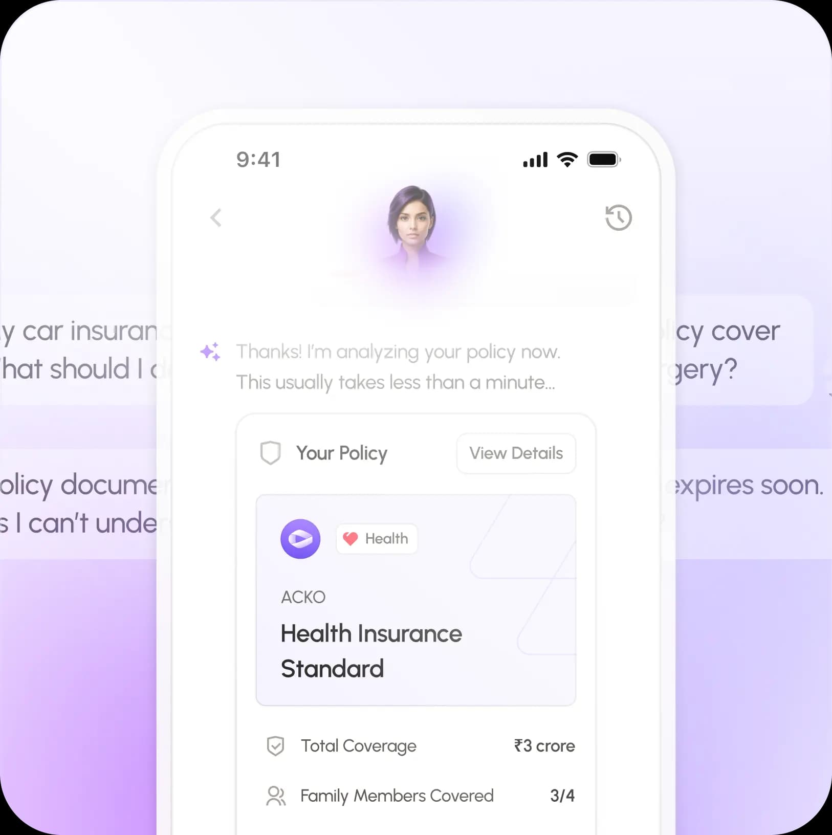 Ask anything about insurance